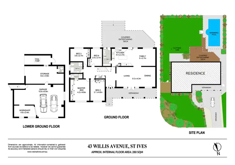 Floorplan of Homely house listing, 43 Willis Avenue, St Ives NSW 2075