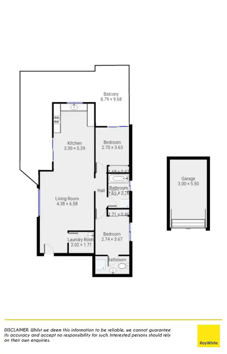 Floorplan of Homely unit listing, 5/52 Harris Street, Harris Park NSW 2150