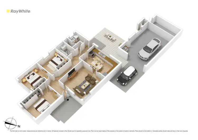 Floorplan of Homely house listing, 5 Melton Crescent, Lalor VIC 3075