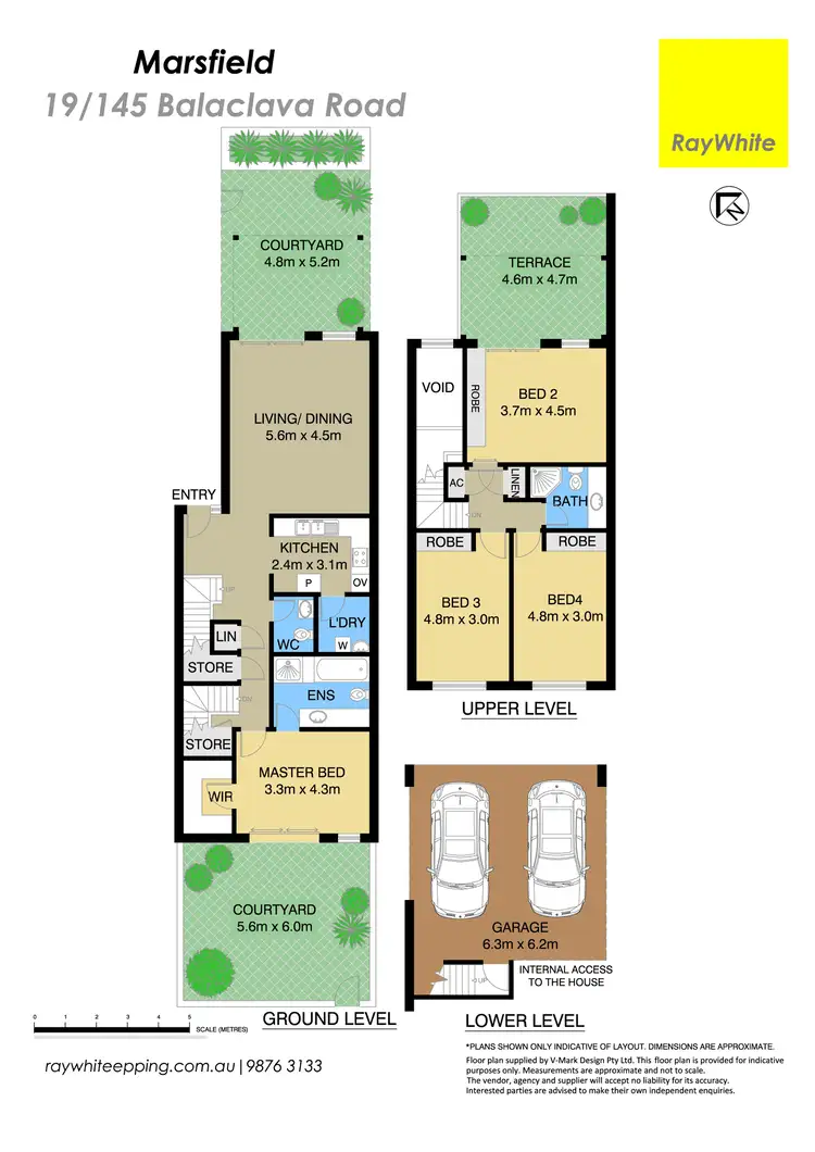 Floorplan of Homely townhouse listing, 19/145 Balaclava Road, Marsfield NSW 2122