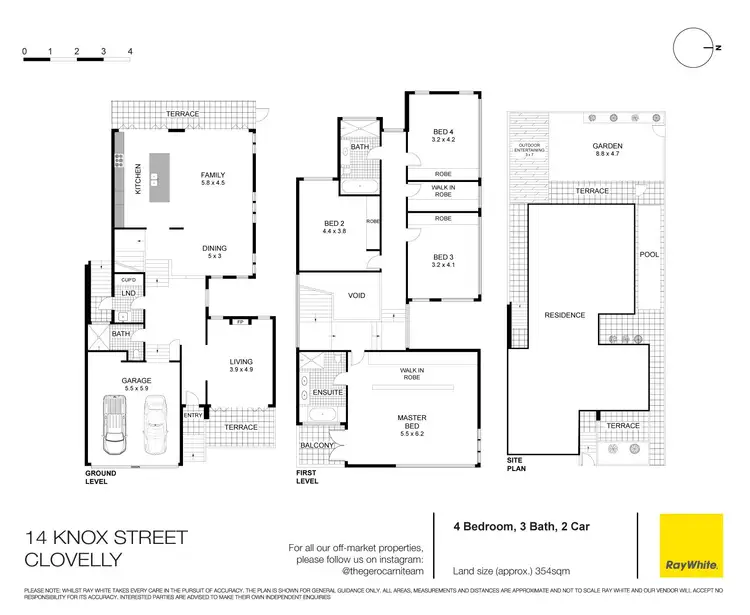 Floorplan of Homely house listing, 14 Knox Street, Clovelly NSW 2031