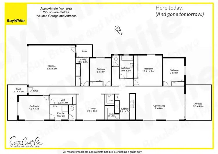 Floorplan of Homely house listing, 56 Freycinet Drive, Sunshine Bay NSW 2536