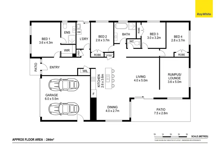 Floorplan of Homely house listing, 57 Cardinal Circuit, Caboolture QLD 4510