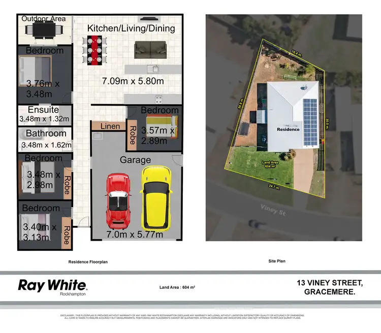 Floorplan of Homely house listing, 13 Viney Street, Gracemere QLD 4702