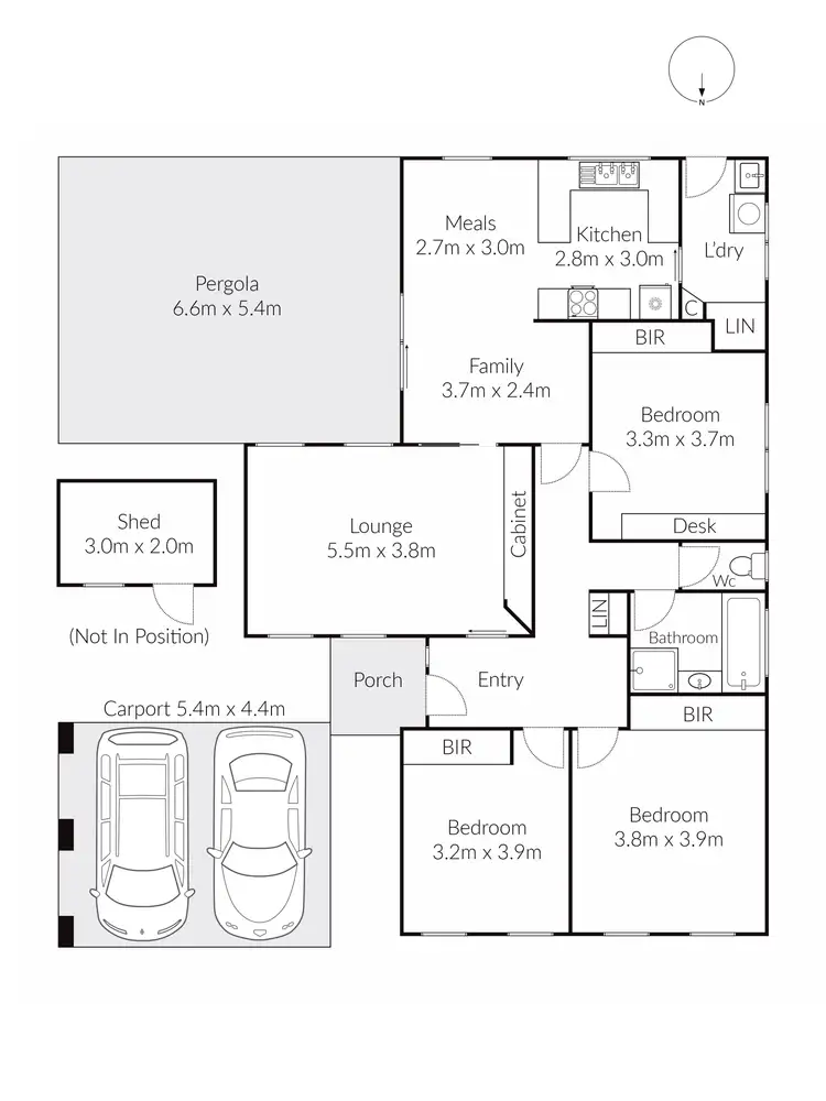Floorplan of Homely house listing, 118 McClelland Avenue, Lara VIC 3212