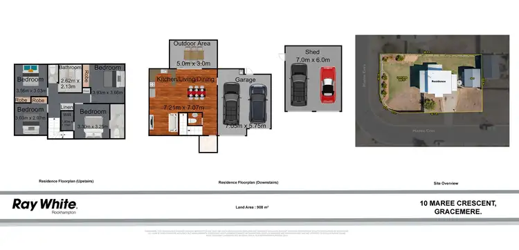 Floorplan of Homely house listing, 10 Maree Crescent, Gracemere QLD 4702