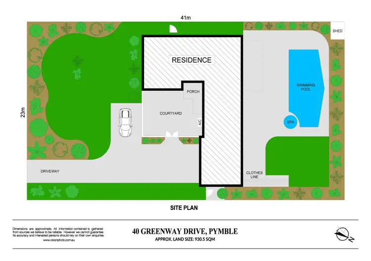 Floorplan of Homely house listing, 40 Greenway Drive, Pymble NSW 2073