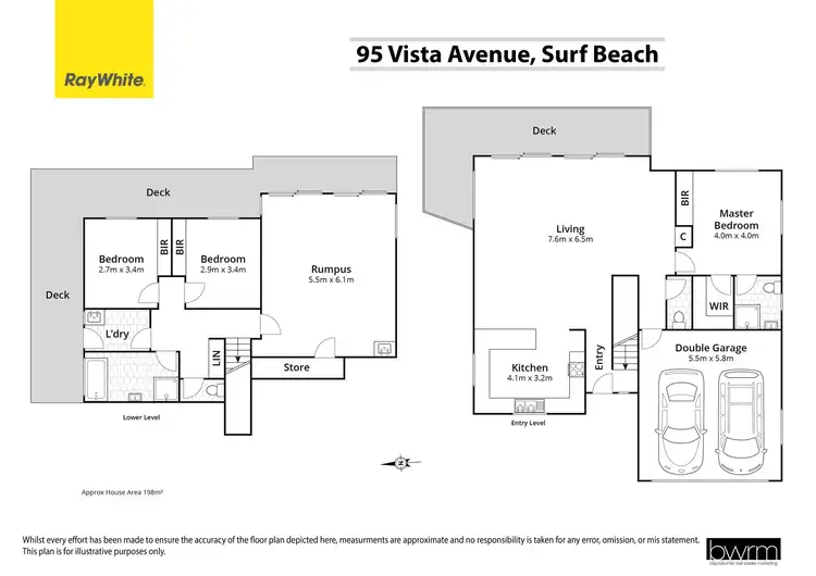 Floorplan of Homely house listing, 95 Vista Avenue, Catalina NSW 2536