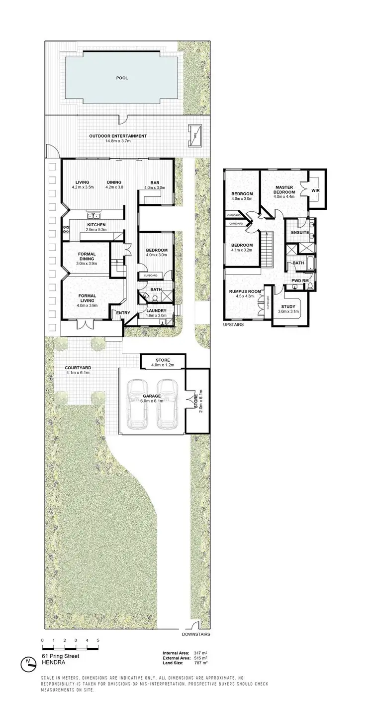 Floorplan of Homely house listing, 61 Pring Street, Hendra QLD 4011