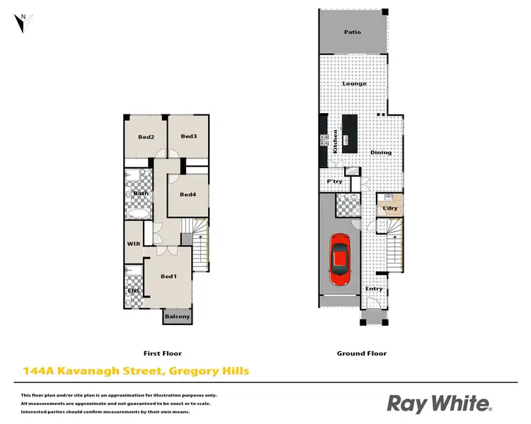 Floorplan of Homely house listing, 144A Kavanagh Street, Gregory Hills NSW 2557
