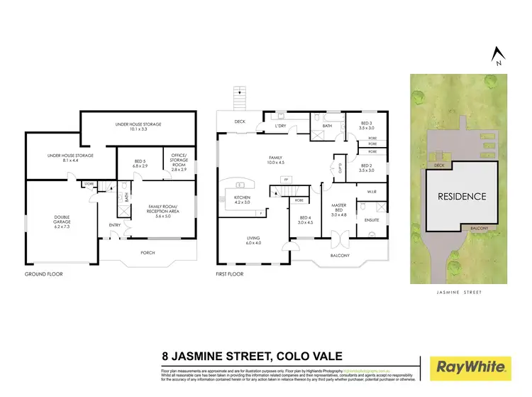 Floorplan of Homely house listing, 8 Jasmine Street, Colo Vale NSW 2575
