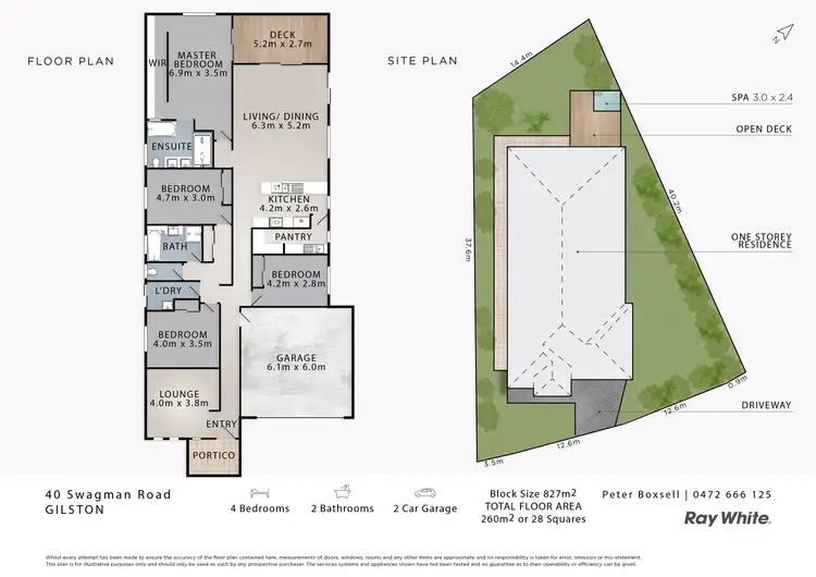 Floorplan of Homely house listing, 40 Swagman Road, Gilston QLD 4211
