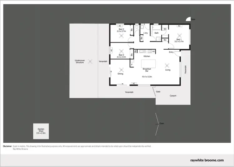 Floorplan of Homely house listing, 42 Glenister Loop, Cable Beach WA 6726