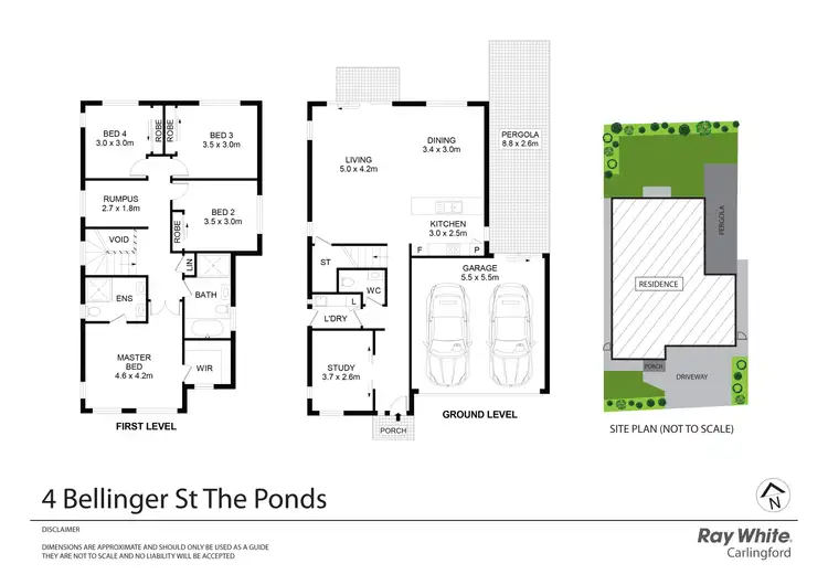 Floorplan of Homely house listing, 4 Bellinger Street, The Ponds NSW 2769