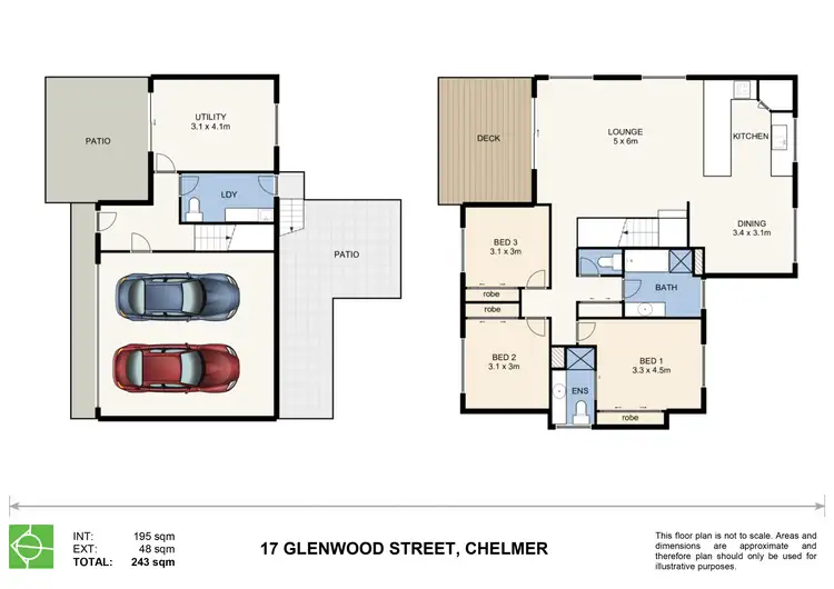 Floorplan of Homely house listing, 17 Glenwood Street, Chelmer QLD 4068