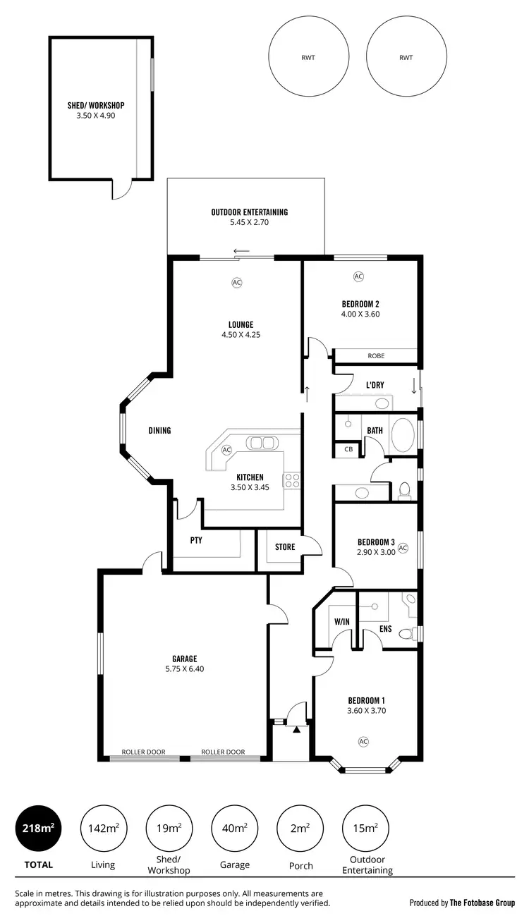 Floorplan of Homely house listing, 9 Hooper Road, Strathalbyn SA 5255