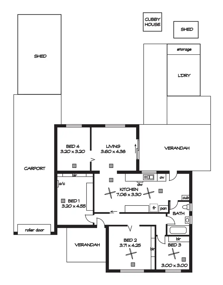 Floorplan of Homely house listing, 16 Glenere Drive, Modbury SA 5092