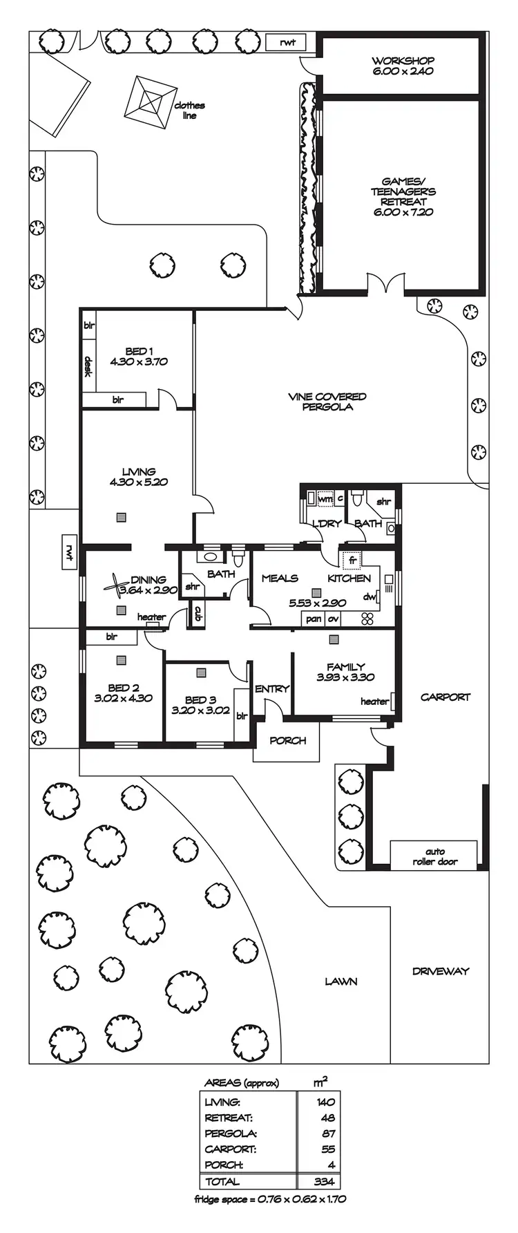 Floorplan of Homely house listing, 26 Davis Street, West Beach SA 5024
