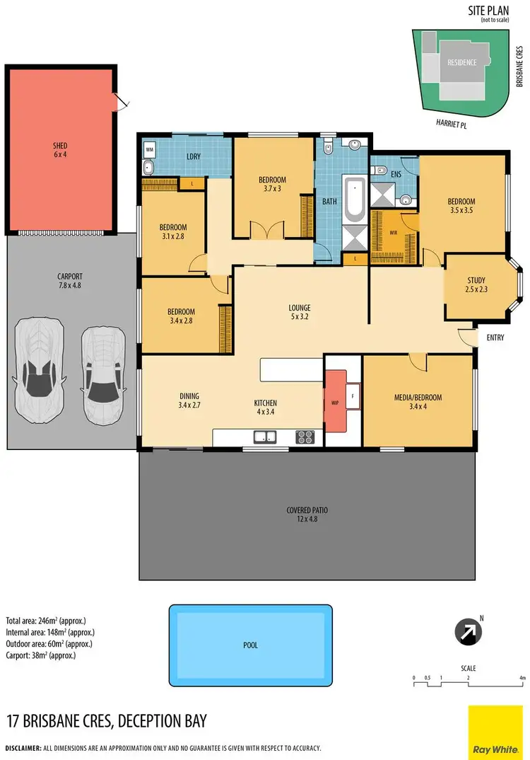 Floorplan of Homely house listing, 17 Brisbane Crescent, Deception Bay QLD 4508