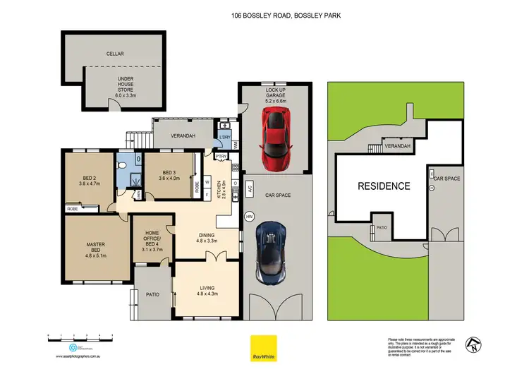 Floorplan of Homely house listing, 106 Bossley Road, Bossley Park NSW 2176