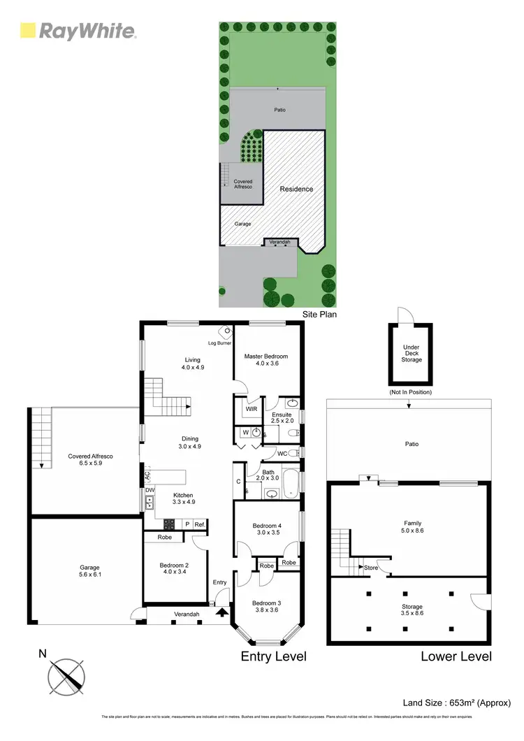 Floorplan of Homely house listing, 44 Quarry Road, Langwarrin VIC 3910
