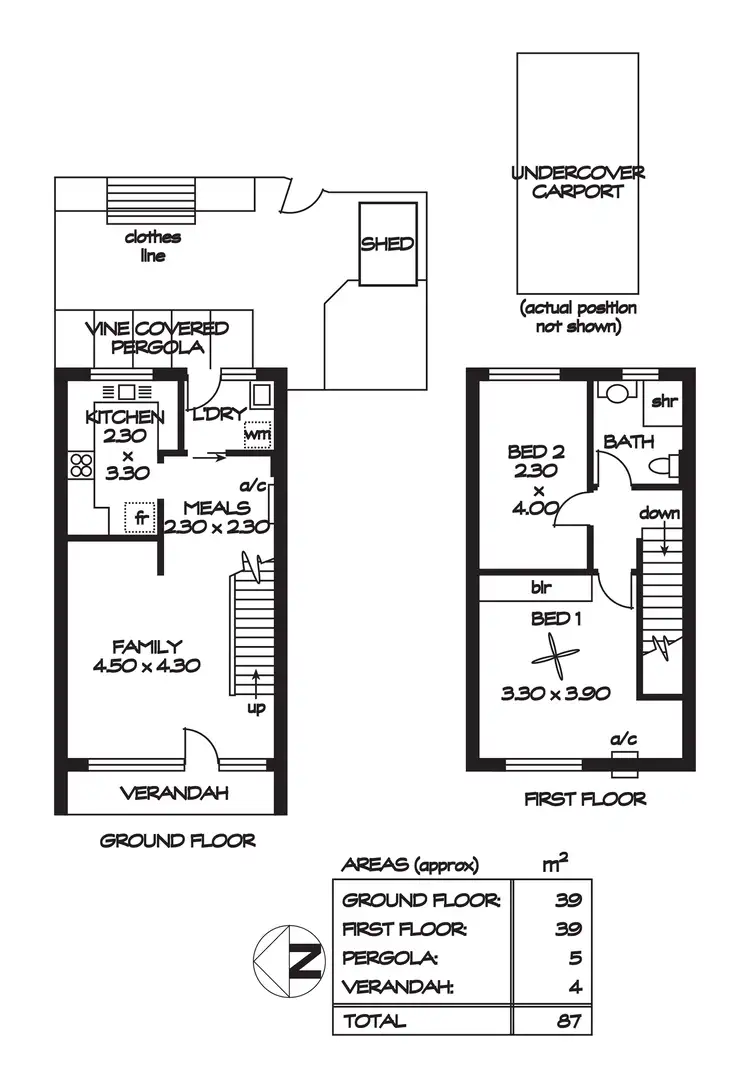 Floorplan of Homely house listing, 11/14-18 John Street, Payneham SA 5070