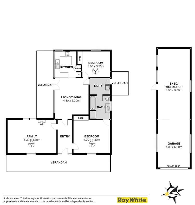 Floorplan of Homely house listing, 13 Clayton Street, Clayton Bay SA 5256