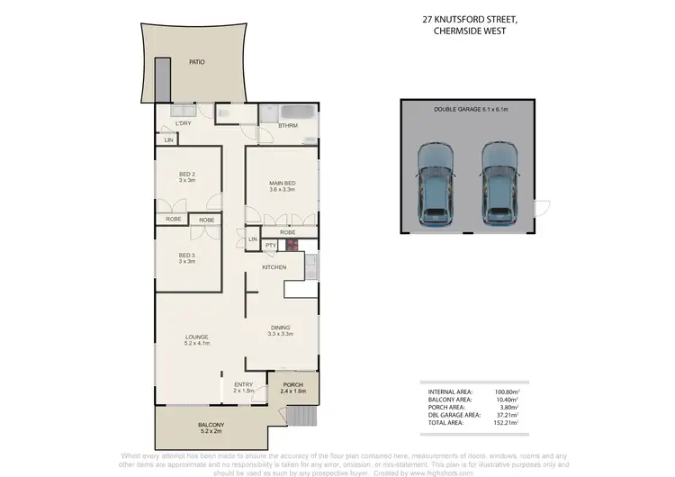 Floorplan of Homely house listing, 27 Knutsford Street, Chermside West QLD 4032