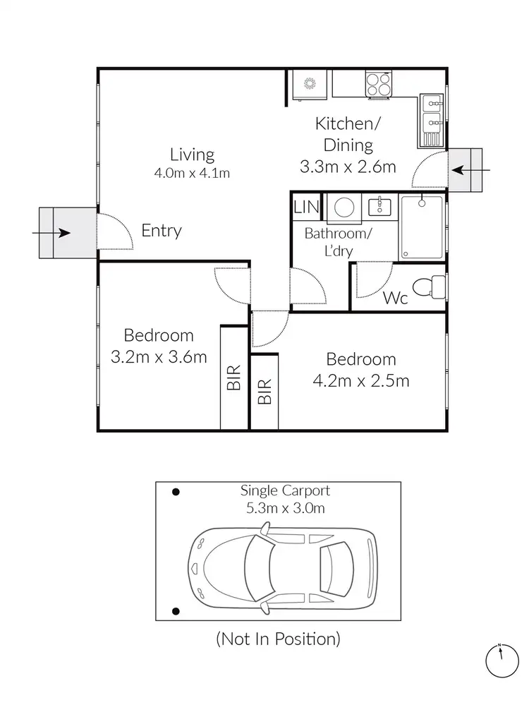 Floorplan of Homely house listing, 8/138 West Fyans Street, Newtown VIC 3220
