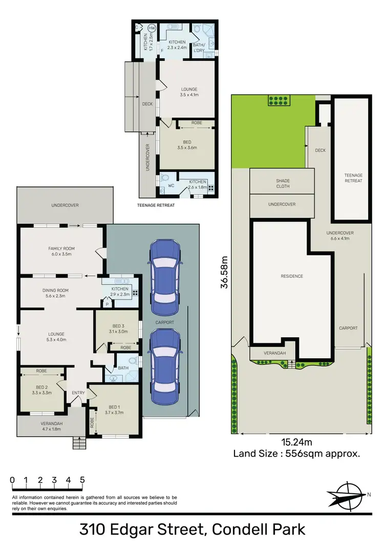 Floorplan of Homely house listing, 310 Edgar Street, Condell Park NSW 2200