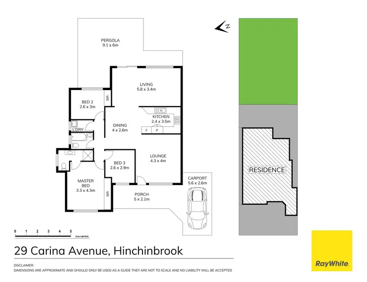 Floorplan of Homely house listing, 29 Carina Avenue, Hinchinbrook NSW 2168