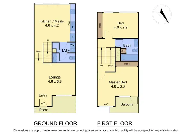 Floorplan of Homely townhouse listing, 4/3-5 Milton Street, Ferntree Gully VIC 3156