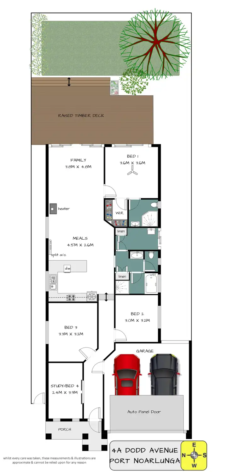 Floorplan of Homely house listing, 4A Dodd Avenue, Port Noarlunga SA 5167