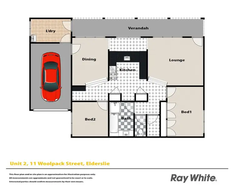 Floorplan of Homely villa listing, 2/11 Woolpack Street, Elderslie NSW 2570