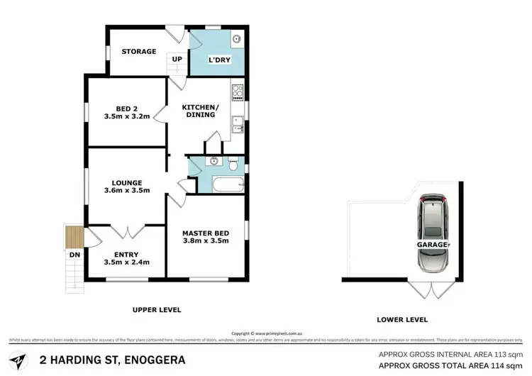 Floorplan of Homely house listing, 2 Harding Street, Enoggera QLD 4051
