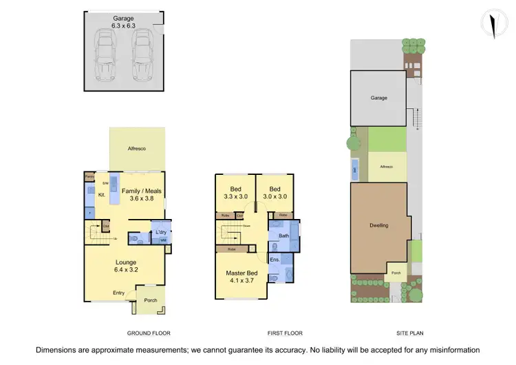 Floorplan of Homely townhouse listing, 12 Harcrest Boulevard, Wantirna South VIC 3152