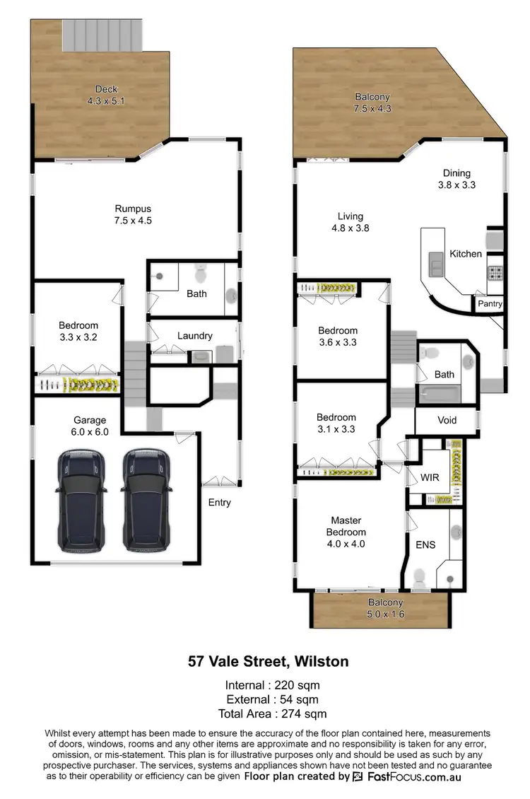 Floorplan of Homely house listing, 57 Vale Street, Wilston QLD 4051