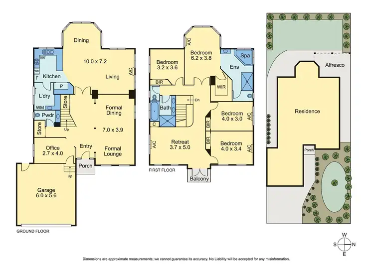 Floorplan of Homely house listing, 9 Winston Way, Murrumbeena VIC 3163