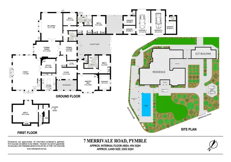 Floorplan of Homely house listing, 7 Merrivale Road, Pymble NSW 2073