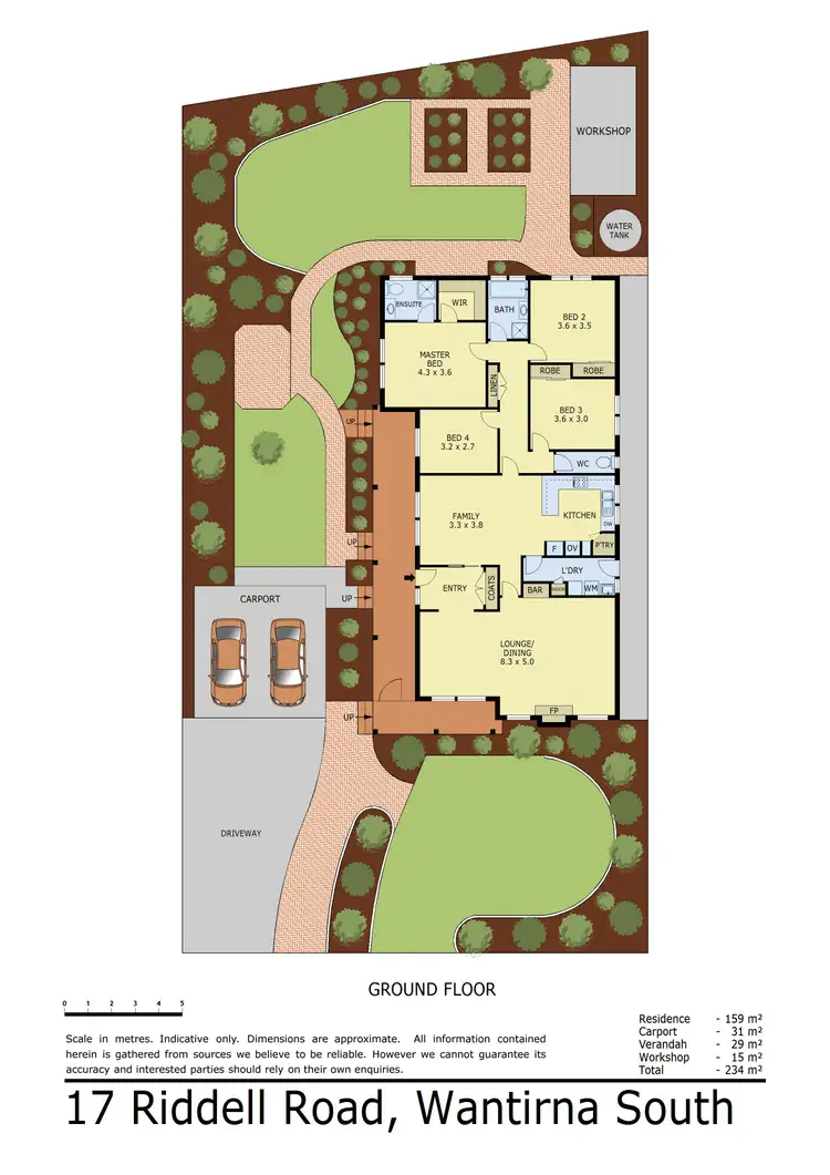 Floorplan of Homely house listing, 17 Riddell Road, Wantirna South VIC 3152
