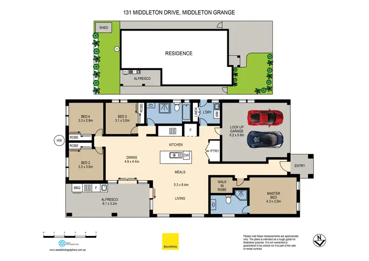 Floorplan of Homely house listing, 131 Middleton Drive, Middleton Grange NSW 2171