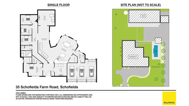 Floorplan of Homely house listing, 35 Schofields Farm Road, Schofields NSW 2762