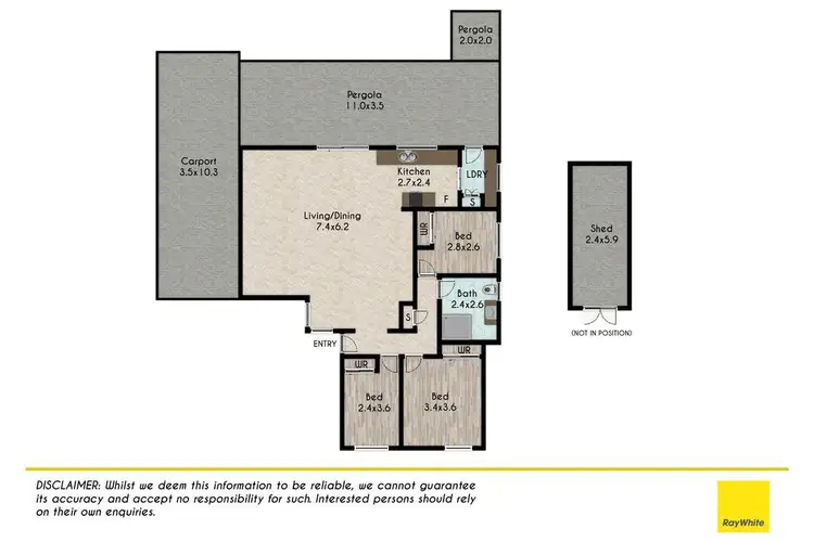 Floorplan of Homely house listing, 28 Kirsty Crescent, Hassall Grove NSW 2761