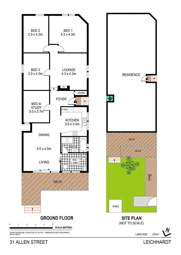 Floorplan of Homely house listing, 31 Allen Street, Leichhardt NSW 2040