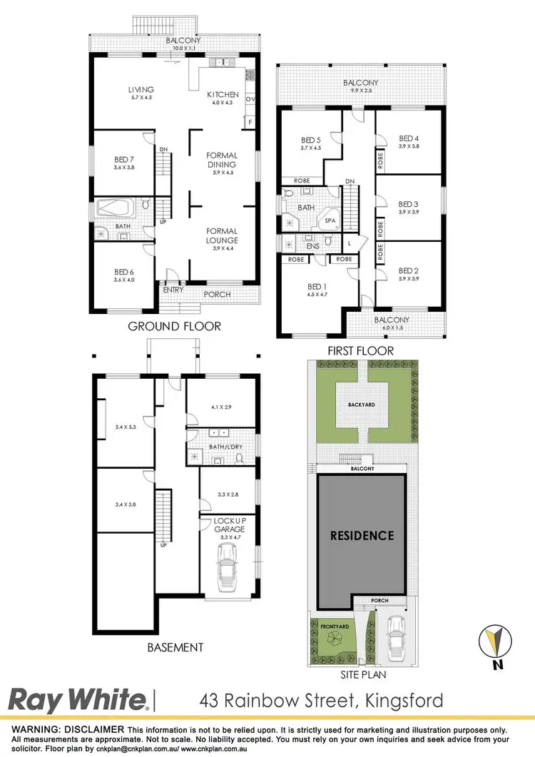 Floorplan of Homely house listing, 43 Rainbow Street, Kingsford NSW 2032