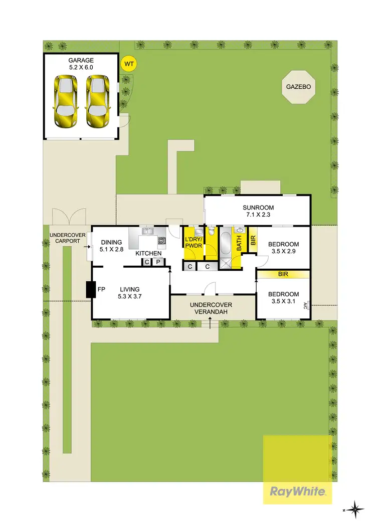 Floorplan of Homely house listing, 86 Reynolds Road, Belmont VIC 3216