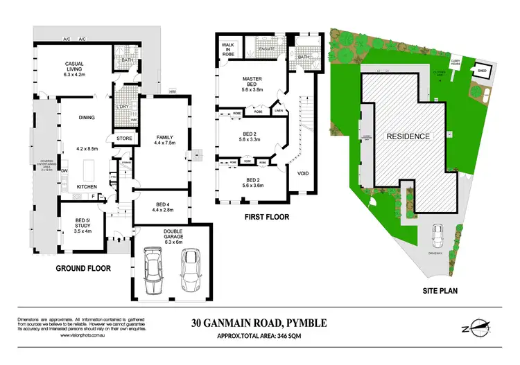 Floorplan of Homely house listing, 30 Ganmain Road, Pymble NSW 2073