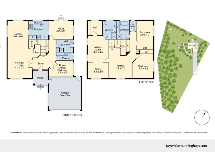 Floorplan of Homely house listing, 159 Glenvale Road, Donvale VIC 3111