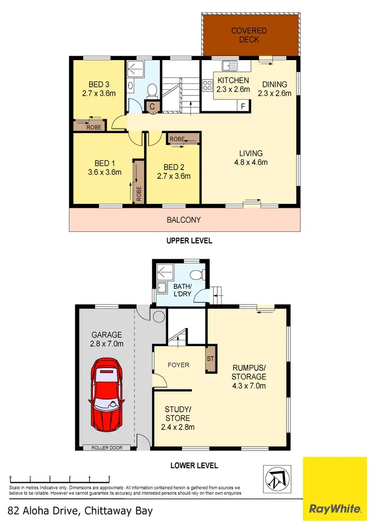 Floorplan of Homely house listing, 82 Aloha Drive, Chittaway Bay NSW 2261