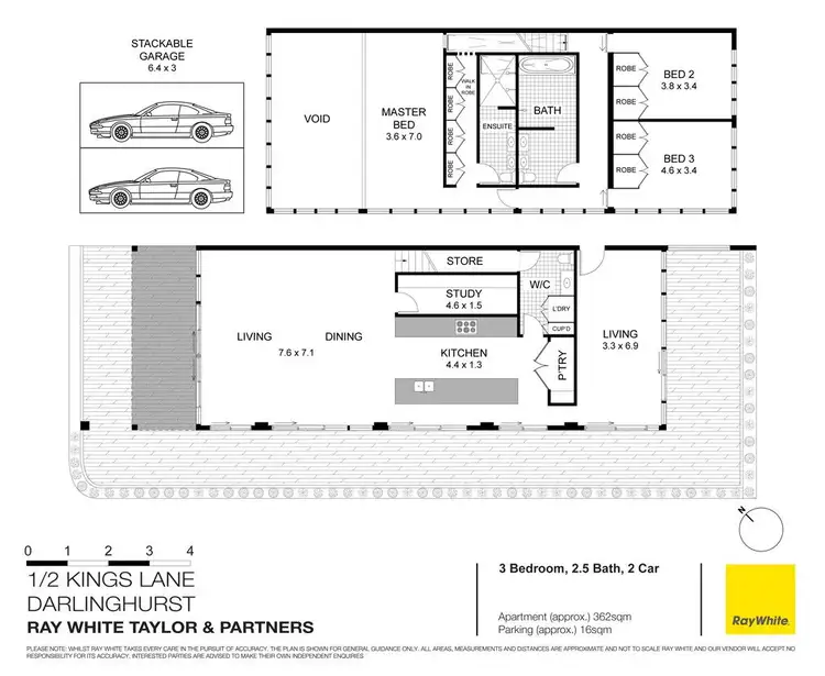Floorplan of Homely apartment listing, 1/2 Kings Lane, Darlinghurst NSW 2010